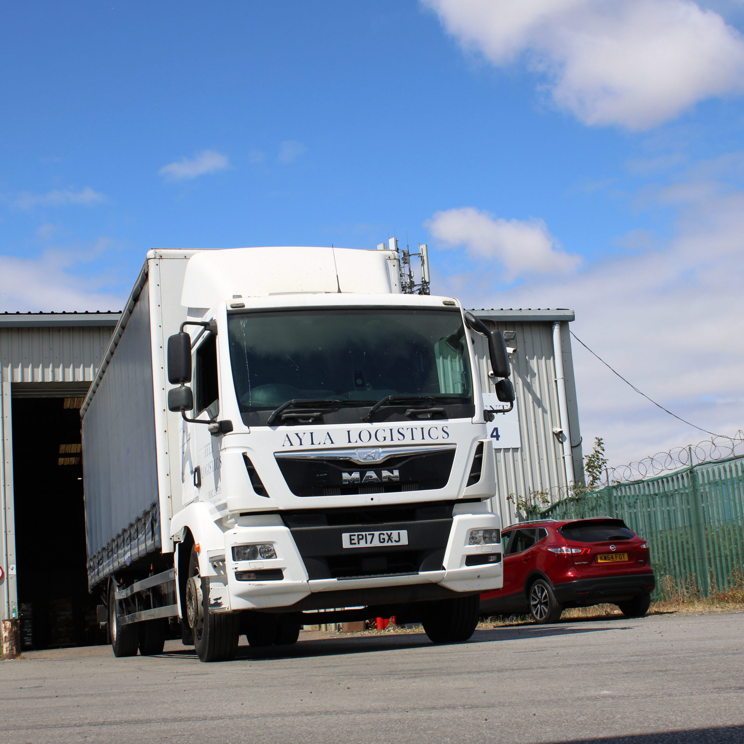Ayla Logistics transport vehicle providing nationwide freight and distribution services across the UK