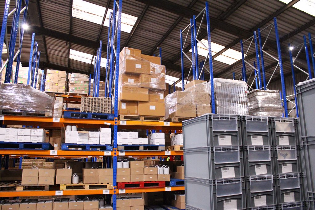 Ayla Group storage boxes and racking for fulfilment needs